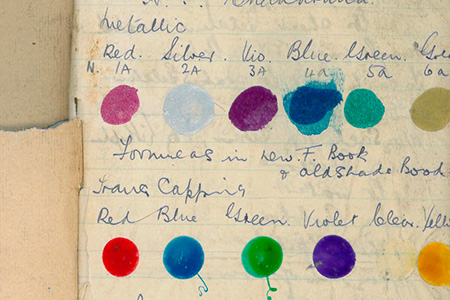 HMG Paints Colour Archive largest paint archive in UK