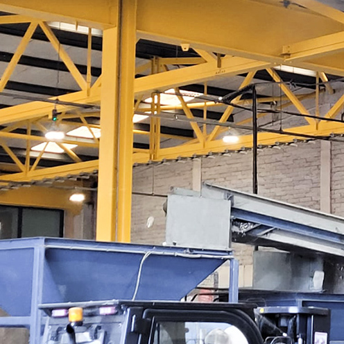 Detailed Technical Advice provides coating system for Brynsworthy Environmental Centre
