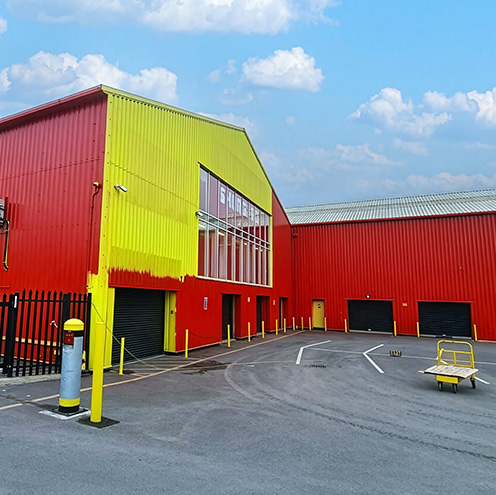 Anglia Decor Selects HMG Paints 1K DTM System for Storage Warehouse Refurbishment