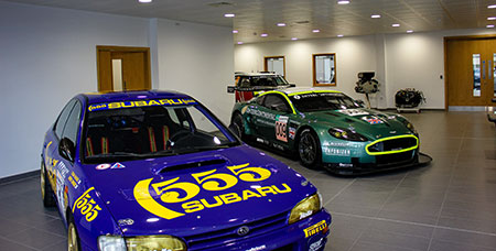 HMG Decorative Emulsion and Decorative Paints used at Prodrive Reception in Banbury