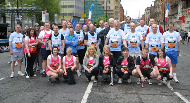 Team HMG Prior to the Race