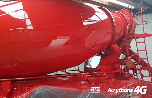 Acrythane 4G High Gloss Finish Red