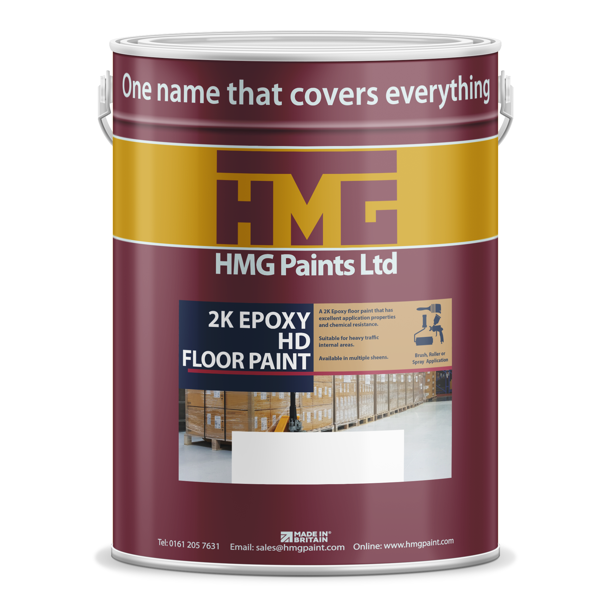 2K Epoxy HD Floor Paint