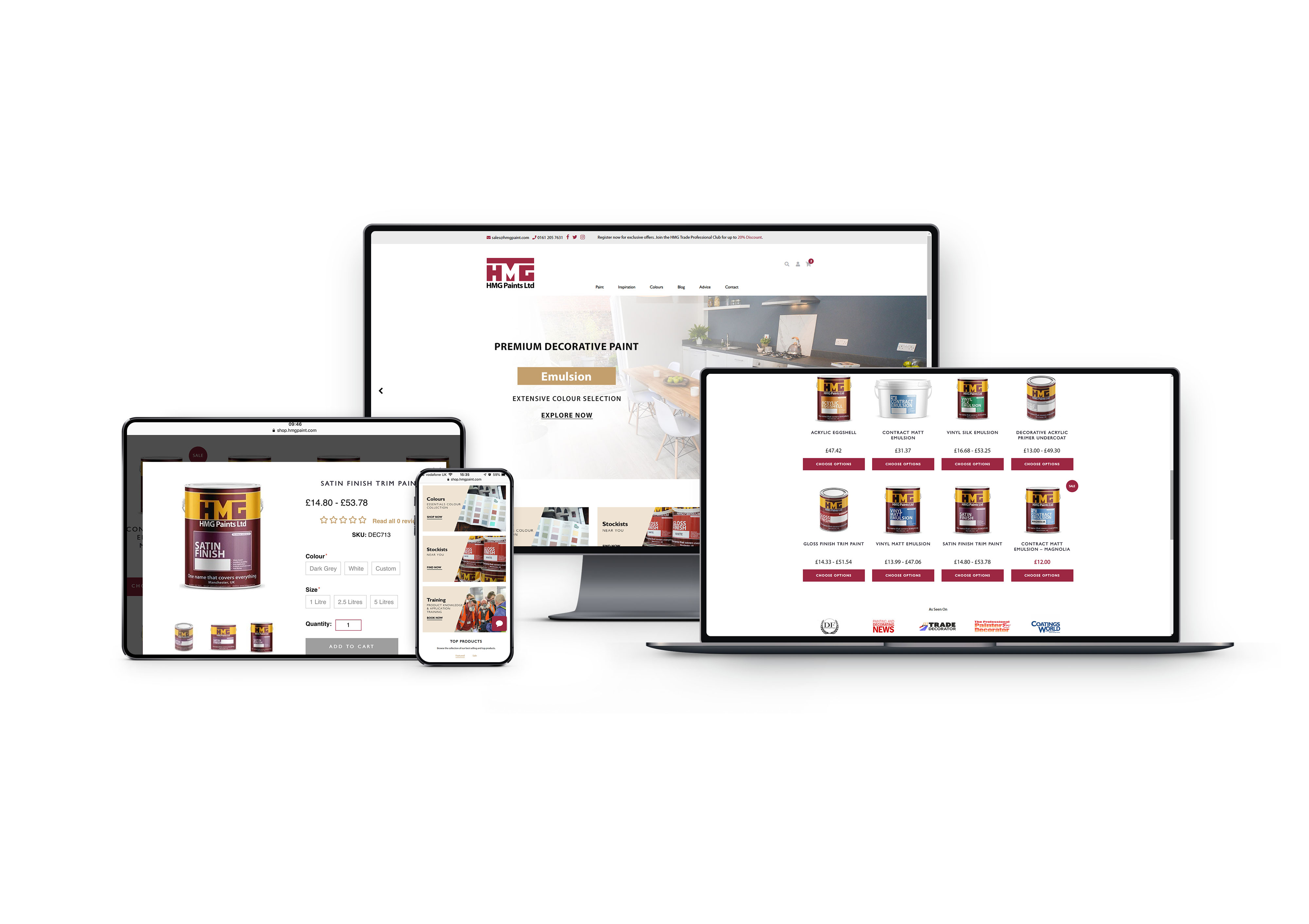 HMG E-Commerce 4 devices