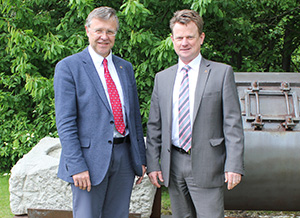 HMG Paints John Falder with Orrest Peter Davys