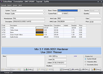 HMG Paints ColourBase System Paint Colour System updated